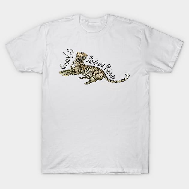 Leopard, Panthera pardus T-Shirt by michdevilish